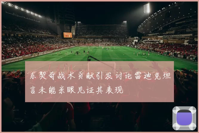东契奇战术贡献引发讨论雷迪克坦言未能亲眼见证其表现